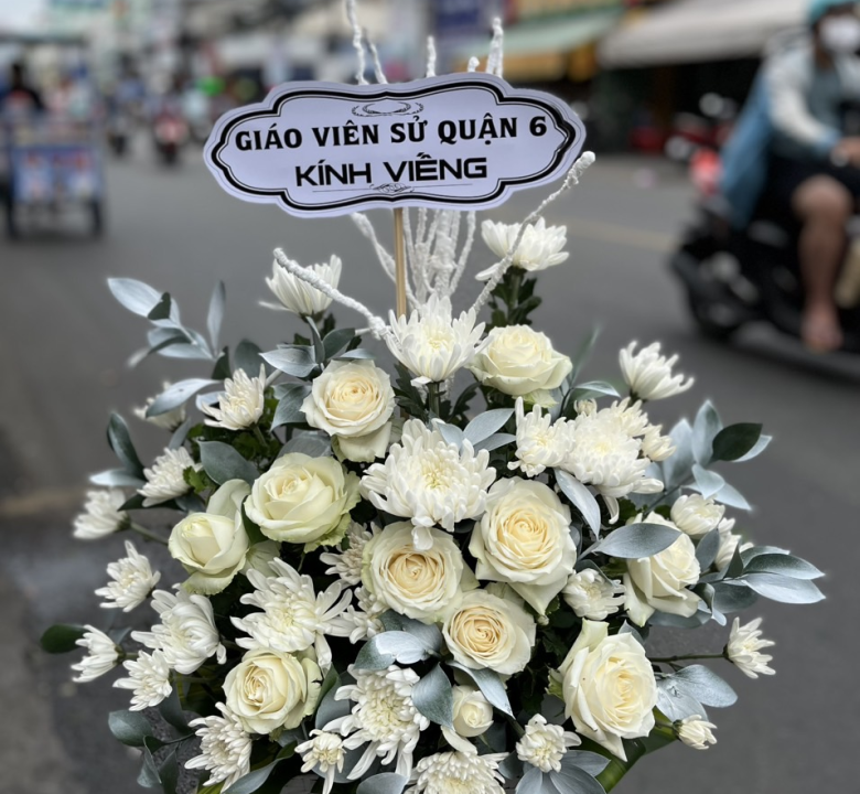 Giỏ hoa viếng 01-73
