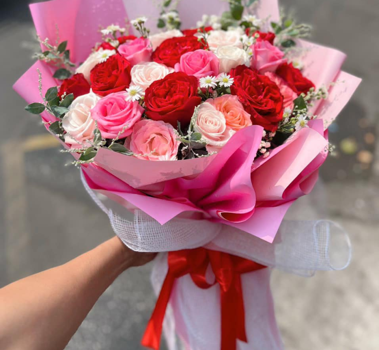 Bó hoa - Harmony of Roses