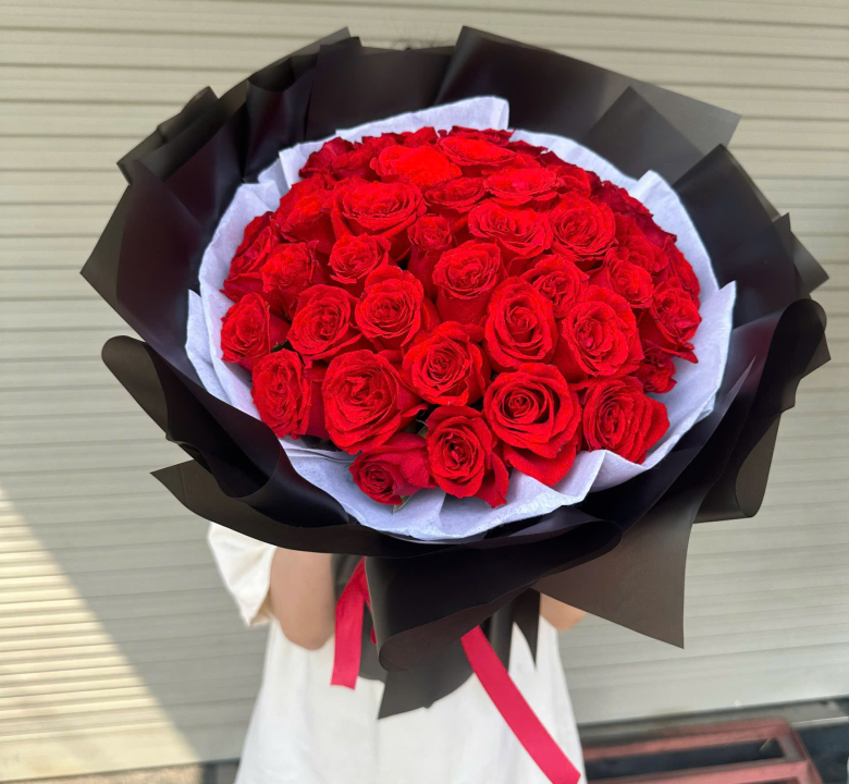 Bó hoa 50 bông hồng