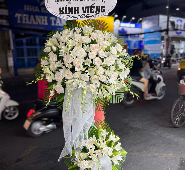 Kệ hoa viếng tang 03