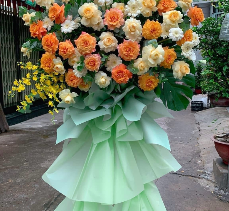 Hoa khai trương 09-60