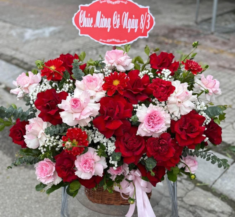 Giỏ hoa 01-33