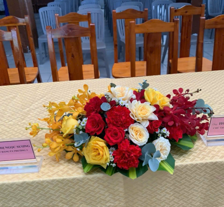 Hoa để bàn 01-14