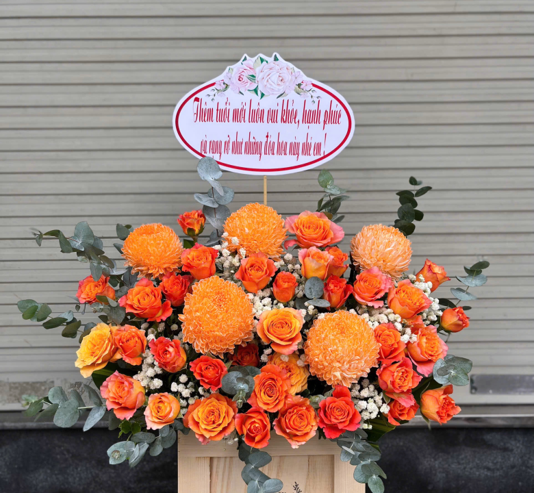 Hoa chúc mừng TC-18