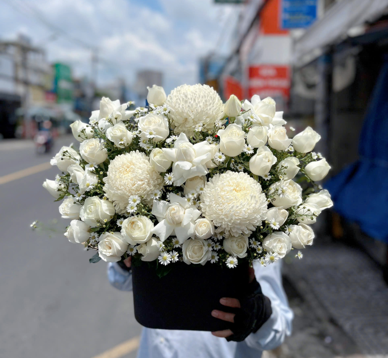 Giỏ hoa viếng 01-72