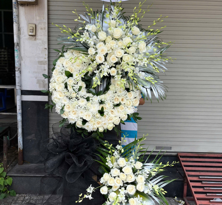 Kệ hoa viếng tang size (L) 08