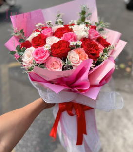 Bó hoa - Harmony of Roses
