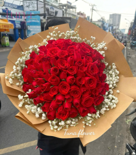 Bó hoa 100 bông - Bloom Vibes