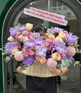 Giỏ Hoa 06-86