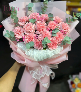Bó hoa cẩm chướng 01-11