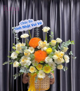 Giỏ hoa 01-96
