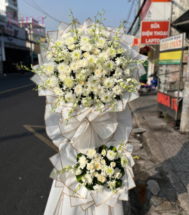 Kệ hoa viếng tang 07