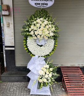 Kệ hoa viếng tang 10