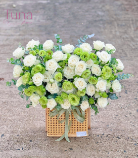 Giỏ hoa 01-19