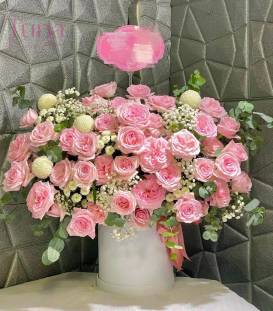 Giỏ hoa 01-28