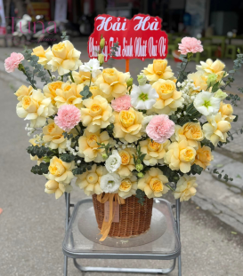 Giỏ hoa 01-34