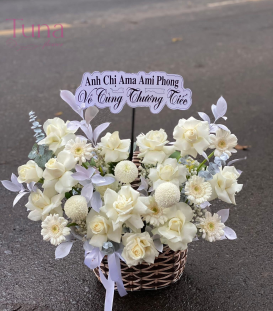 Giỏ hoa 01-41