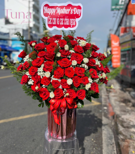 Giỏ hoa 01-62