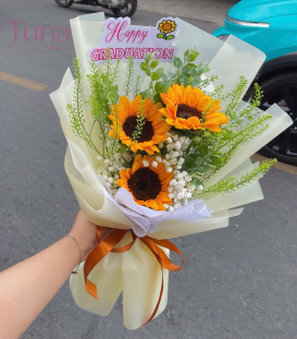 Hoa hướng dương tốt nghiệp 32
