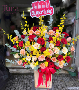 Giỏ hoa chúc mừng 01-71
