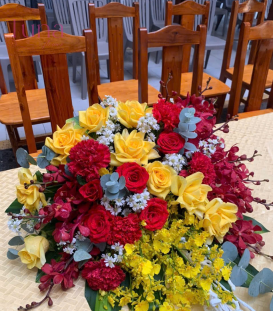 Hoa để bàn 01-15