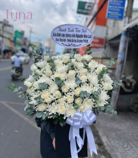 Giỏ hoa viếng 07-71