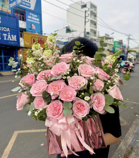 Giỏ hoa chúc mừng TH-29