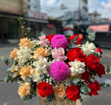 Giỏ Hoa 02