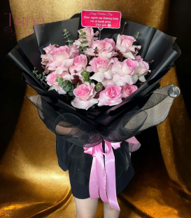 Bó Hoa Hồng Lạc Thần 01