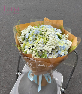 Bó hoa tú cầu Đà Lạt 01-02