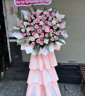 Kệ hoa chúc mừng 10-19