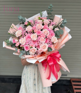 Bó hoa hồng 01-02